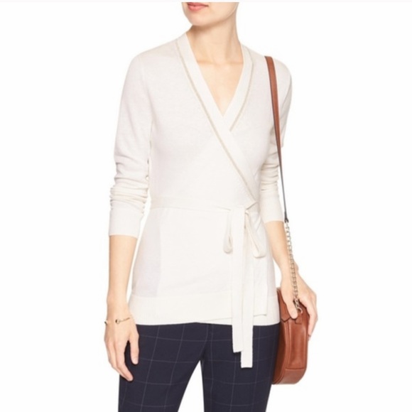 Banana Republic Sweaters - Banana Republic ~ Ballet Wrap-Tie Cardigan